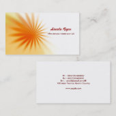 carte de visite (Devant / Derrière)