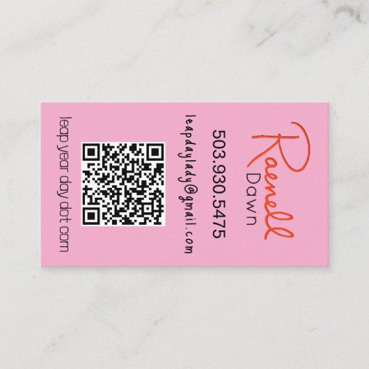 Carte de visite (Devant)