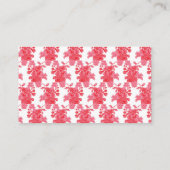 Carte de visite (Dos)