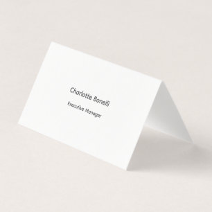 CARTE DE VISITE 