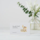 Carte de visite (Debout devant)