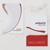 carte de visite (Devant / Derrière)