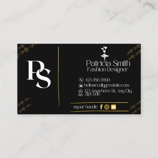 Carte de visite (Devant)