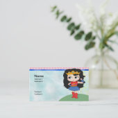 Carte de visite (Debout devant)