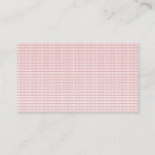 Carte de visite (Dos)