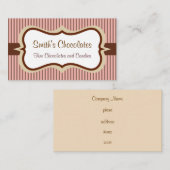 Carte de visite (Devant / Derrière)