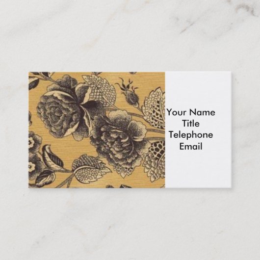 Carte de visite (Devant)