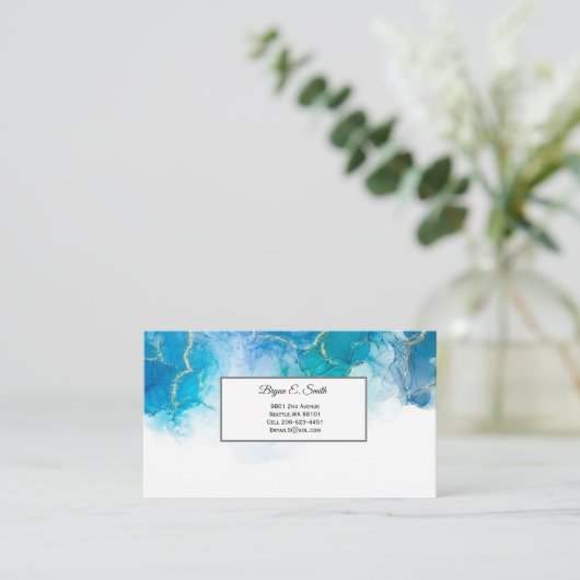 Carte de visite (Debout devant)