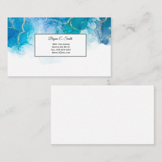 Carte de visite (Devant / Derrière)