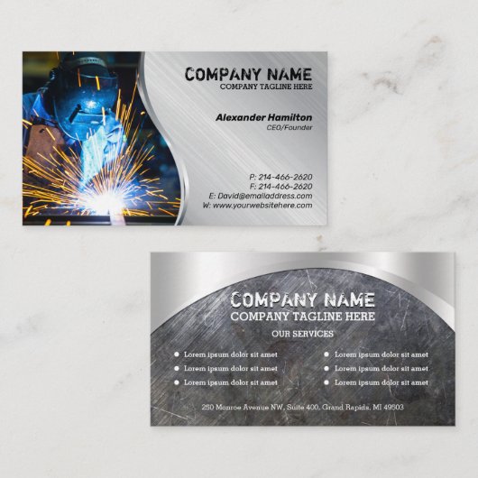 Carte de visite (Devant / Derrière)