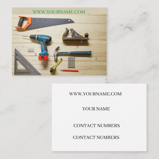 Carte de visite (Devant / Derrière)