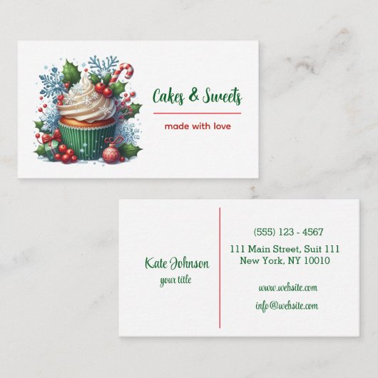 Carte de visite (Devant / Derrière)