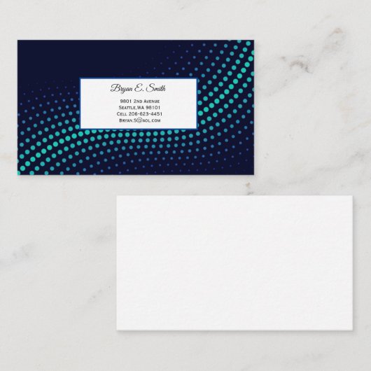 Carte de visite (Devant / Derrière)