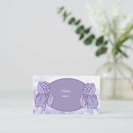 Carte de visite (Debout devant)