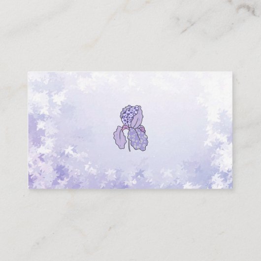 Carte de visite (Dos)