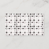 Carte de visite (Dos)