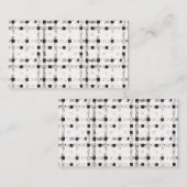 Carte de visite (Devant / Derrière)