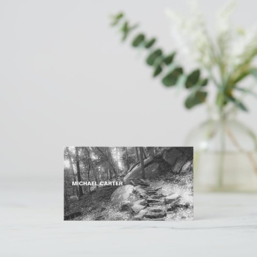 Carte de visite (Debout devant)