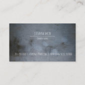 Carte de visite (Dos)