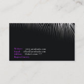 Carte de visite (Dos)