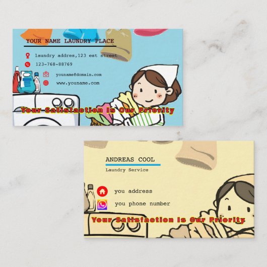 Carte de visite (Devant / Derrière)