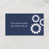 Carte de visite (Dos)