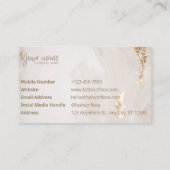 Carte de visite (Dos)