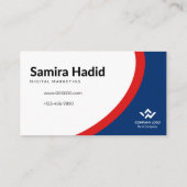 Carte de visite (Dos)