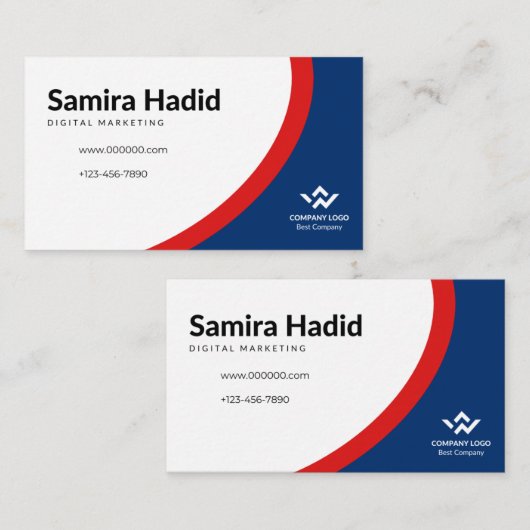 Carte de visite (Devant / Derrière)