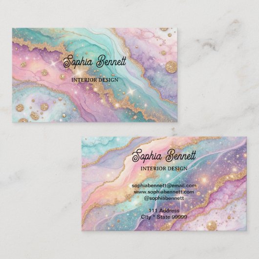 Carte de visite (Devant / Derrière)