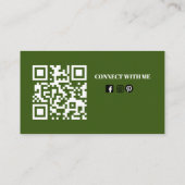 Carte de visite (Dos)