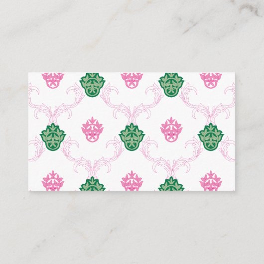 Carte de visite (Dos)