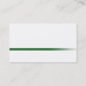 Carte de visite (Dos)