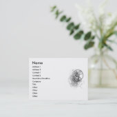 Carte de visite (Debout devant)