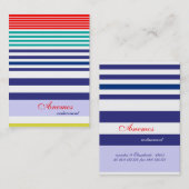 carte de visite (Devant / Derrière)