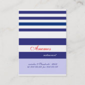 carte de visite (Dos)