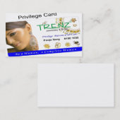 Carte de visite (Devant / Derrière)