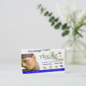 Carte de visite (Debout devant)