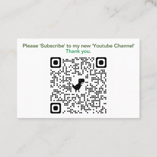 Carte de visite (Dos)