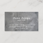 Carte de visite (Dos)