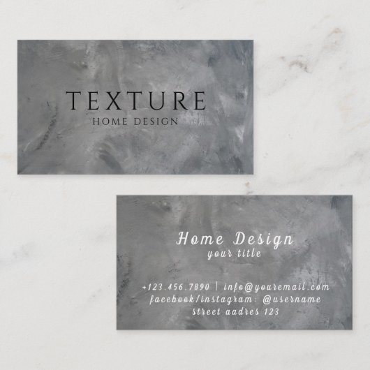 Carte de visite (Devant / Derrière)