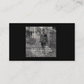 Carte de visite (Dos)