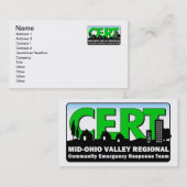 Carte de visite (Devant / Derrière)