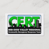 Carte de visite (Dos)