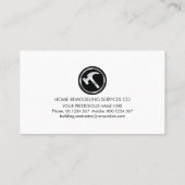 CARTE DE VISITE   (Dos)