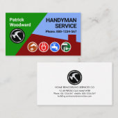 CARTE DE VISITE   (Devant / Derrière)