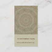 Carte de visite (Dos)