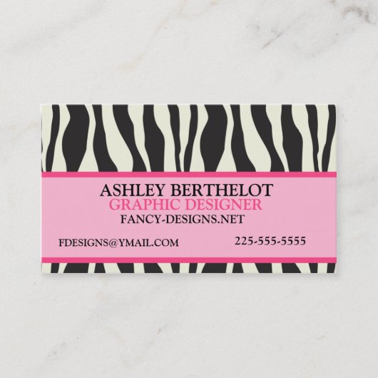 Carte de visite (Devant)