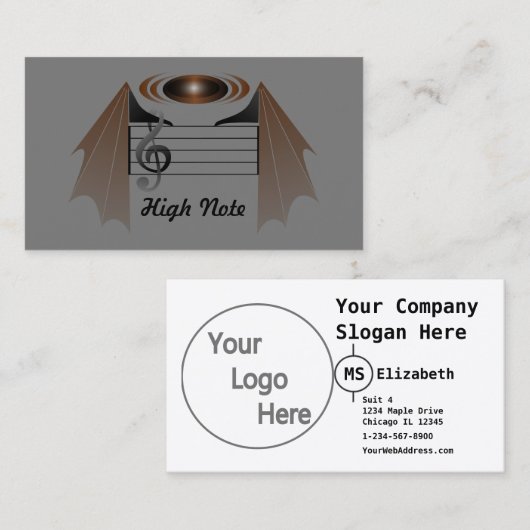 Carte de visite (Devant / Derrière)