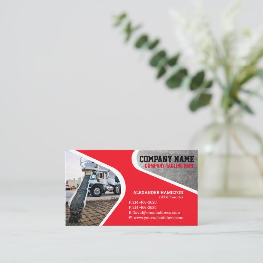 Carte de visite (Debout devant)